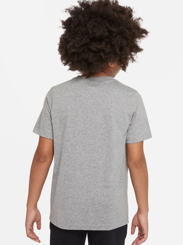 Nike Grey Futura T-Shirt - Image 2 of 6