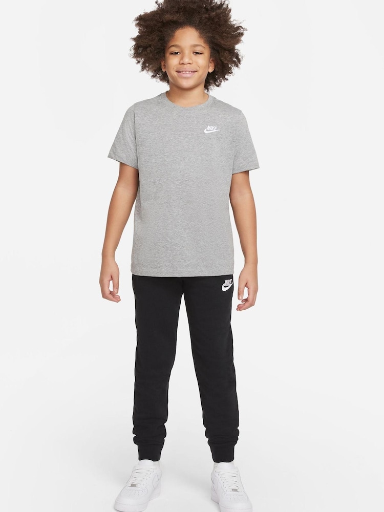 Nike Grey Futura T-Shirt - Image 3 of 6