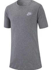 Nike Grey Futura T-Shirt - Image 5 of 6