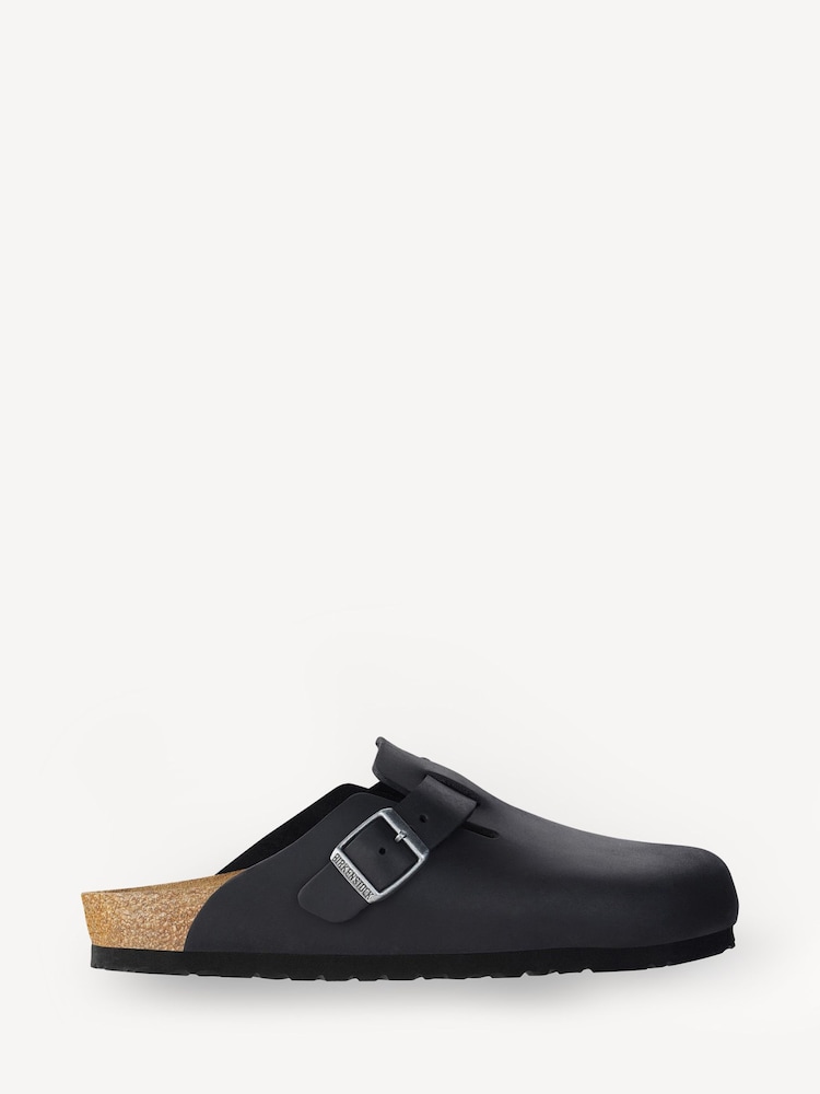 črna - Birkenstock usnjeni cokli Boston Oil - Slika 1 iz 3 črna - Birkenstock usnjeni cokli Boston Oil - Slika 1 iz 3