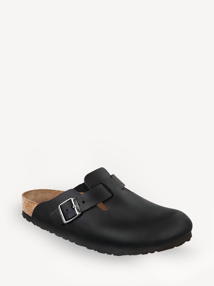 črna - Birkenstock usnjeni cokli Boston Oil - Slika 2 iz 3 črna - Birkenstock usnjeni cokli Boston Oil - Slika 2 iz 3