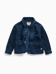 KIDLY by MORI Blue Supersoft Corduroy Jacket - Image 2 of 2