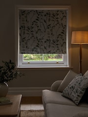 Green Ready Made Blackout Roller Blind Isla Floral - Image 5 of 9