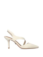 Cream - Dvoranski čevlji Carvela Symmetry - Slika 1 iz 5