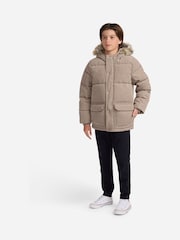 Abercrombie & Fitch Grey Heavyweight Parka Jacket - Image 2 of 2