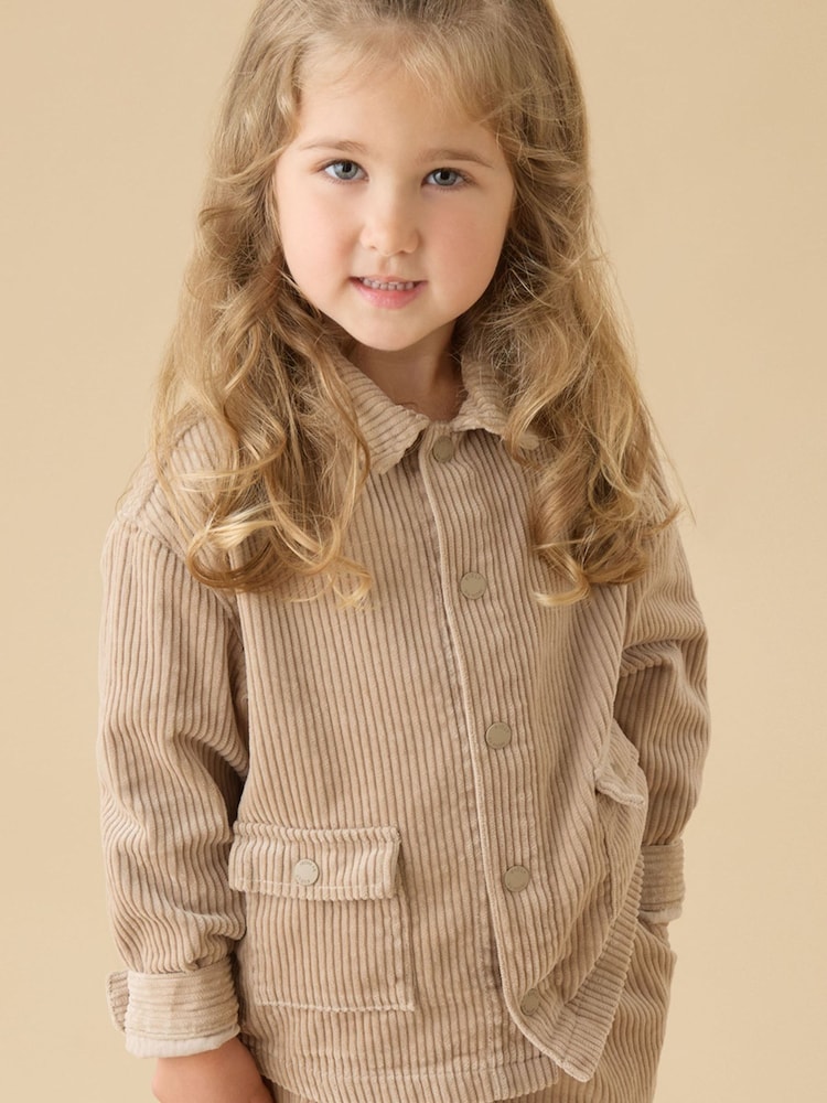 KIDLY by MORI Brown Supersoft Corduroy Jacket - Image 1 of 2 KIDLY by MORI Brown Supersoft Corduroy Jacket - Image 1 of 2