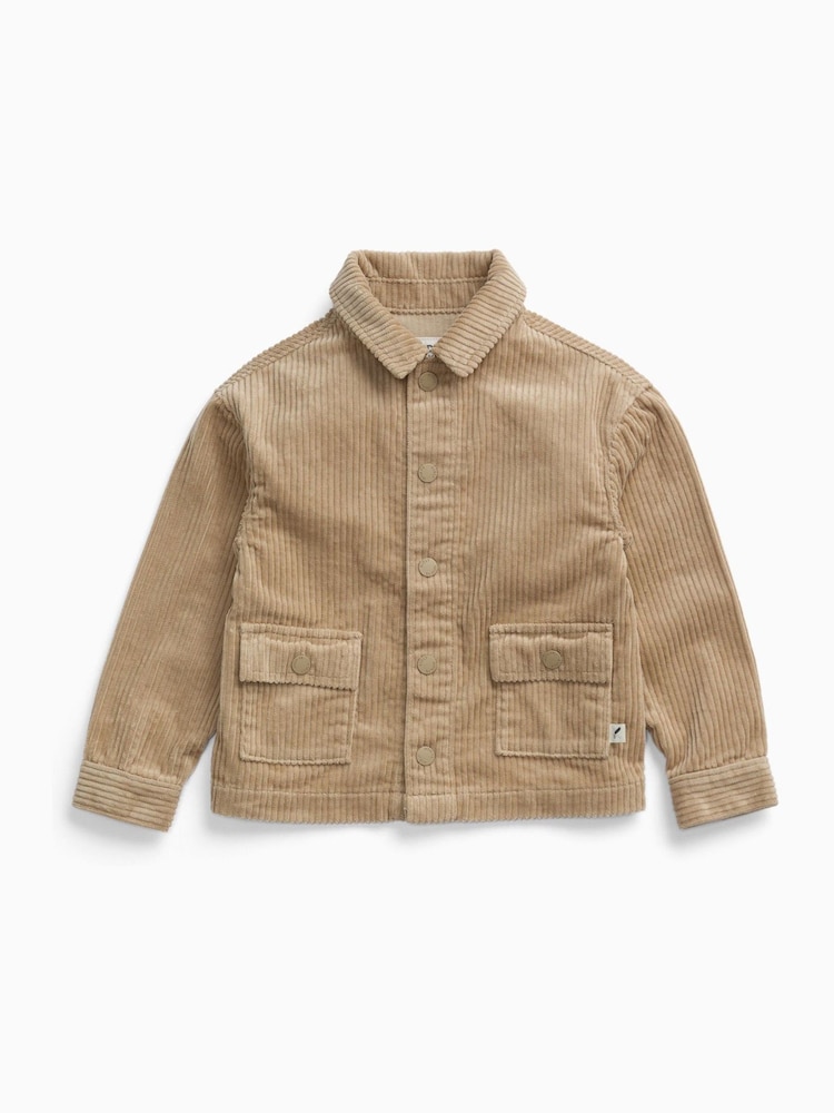 KIDLY by MORI Brown Supersoft Corduroy Jacket - Image 2 of 2 KIDLY by MORI Brown Supersoft Corduroy Jacket - Image 2 of 2
