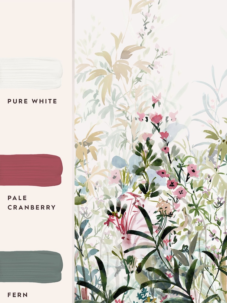 Laura Ashley Multi Pointon Fields 3M Mural - Image 4 of 4
