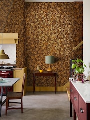 Clarissa Hulse Ochre  Gold Virginia Creeper 10M Wallpaper - Image 1 of 3