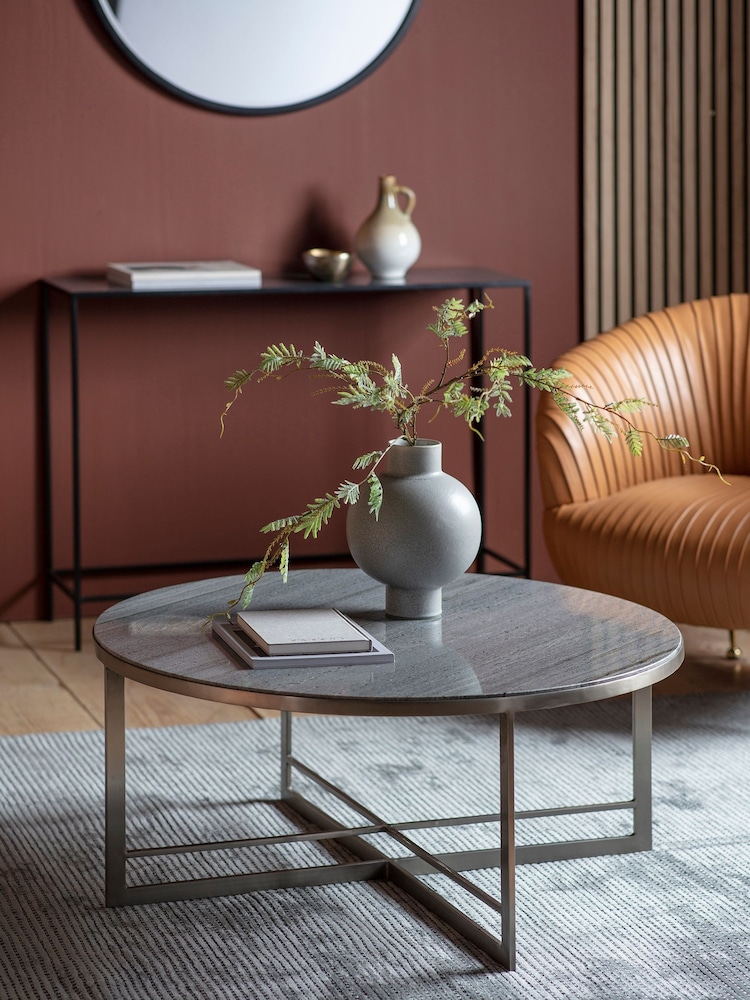 Gallery Home Silver Coffee Table - Image 1 of 3
