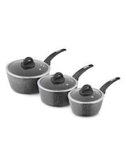 Tower 3 Piece Clear Forged Pan Set - Image 1 of 12