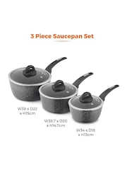 Tower 3 Piece Clear Forged Pan Set - Image 10 of 12