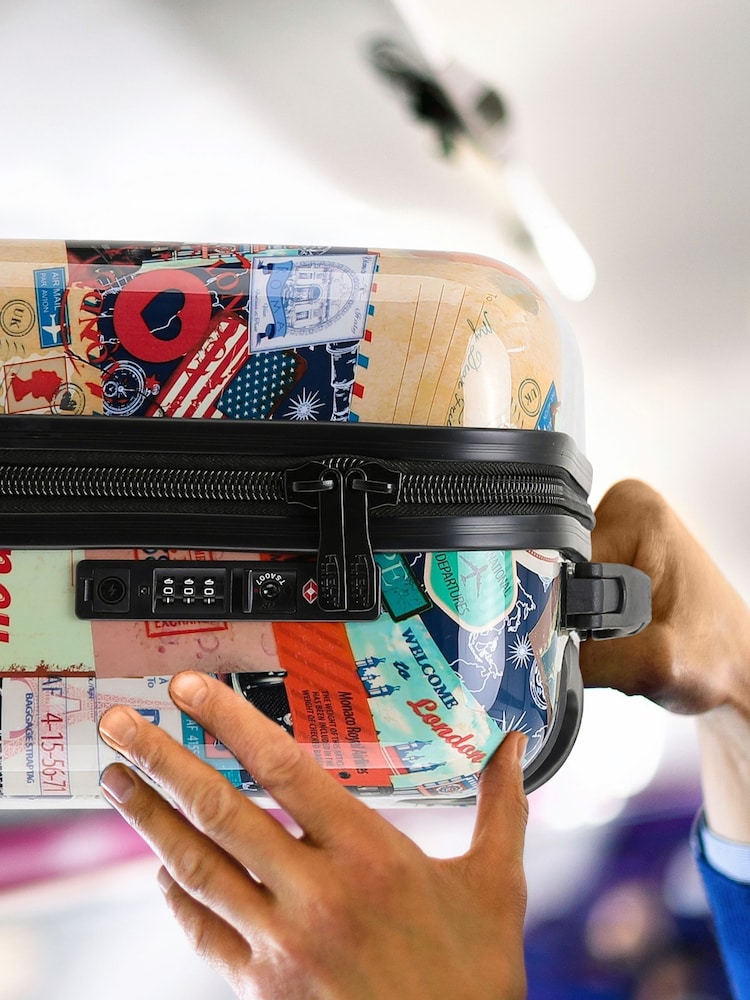 Flight Knight 45x36x20cm EasyJet Underseat Anti-Crack Cabin Carry On Hand Luggage Suitcase - Image 5 of 7