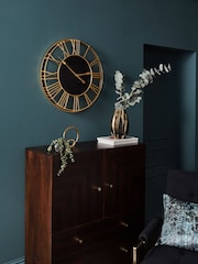 Gold Farringdon Wall Clock - Image 2 of 5