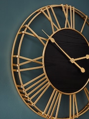 Gold Farringdon Wall Clock - Image 3 of 5