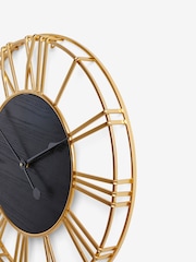 Gold Farringdon Wall Clock - Image 5 of 5