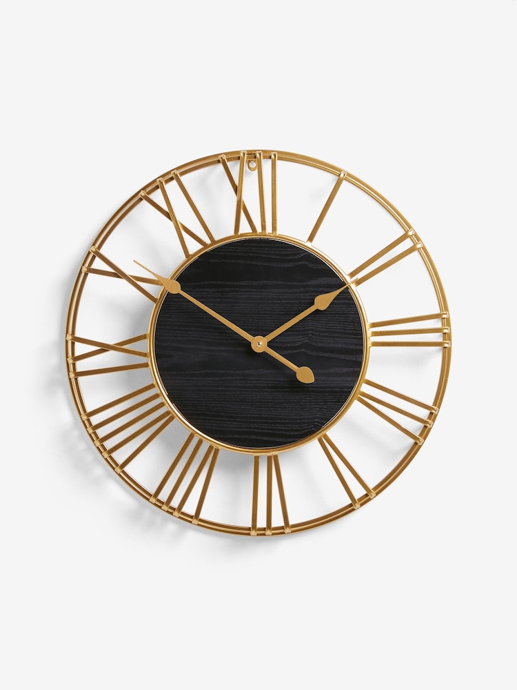 Gold Farringdon Wall Clock - Image 7 of 7