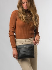 Pure Luxuries London Finola Nappa Leather Cross-Body Bag - Image 6 of 7