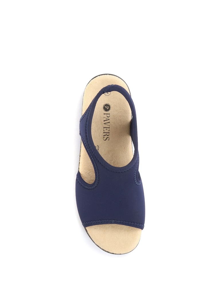 Buy Pavers Blue Ladies Stretch Sandals from the Next UK online shop