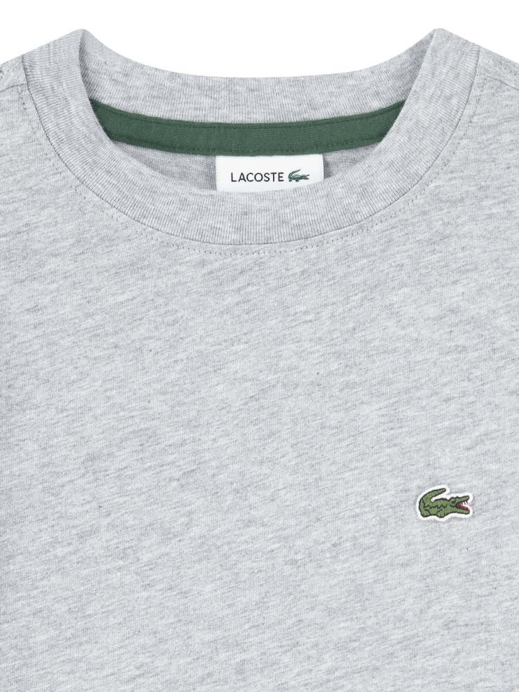 Lacoste Grey Core T-Shirt - Image 6 of 6