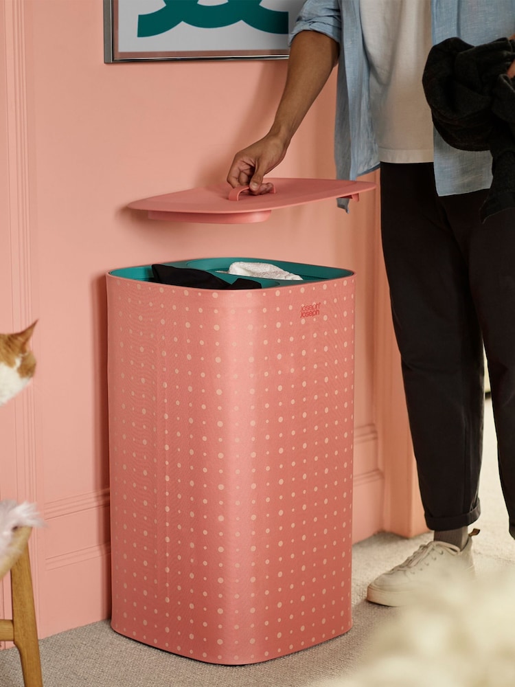 Joseph Joseph Orange Tota 60 Litre Laundry Separation Basket - Image 2 of 5