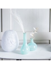 Gallery Home Blue Daly Vase Set of 3 - Image 1 of 5