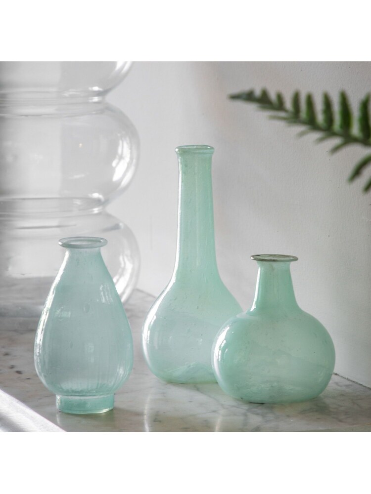 Gallery Home Blue Daly Vase Set of 3 - Image 2 of 5