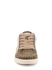Rocket Dog Brown Bolt Kitty Leopard Trainers - Image 7 of 8