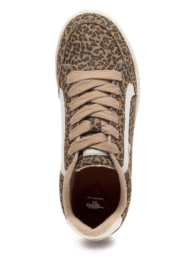 Rocket Dog Brown Bolt Kitty Leopard Trainers - Image 8 of 8 Rocket Dog Brown Bolt Kitty Leopard Trainers - Image 8 of 8