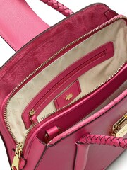Radley London Pink Liverpool Street 2.0 Weave Small Zip Top Multiway Bag - Image 5 of 5