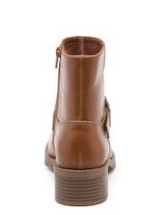 Rocket Dog Brown Freddie Titan Pu Ankle Boots - Image 5 of 6