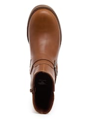Rocket Dog Brown Freddie Titan Pu Ankle Boots - Image 6 of 6