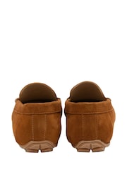 Ravel Brown Leather Loafers - Image 3 of 4