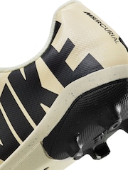 Nike Cream Kids Mercurial Vapor 15 Club Firm Ground Football Boots - Image 10 of 10