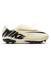 Nike Cream Kids Mercurial Vapor 15 Club Firm Ground Football Boots - Image 2 of 10