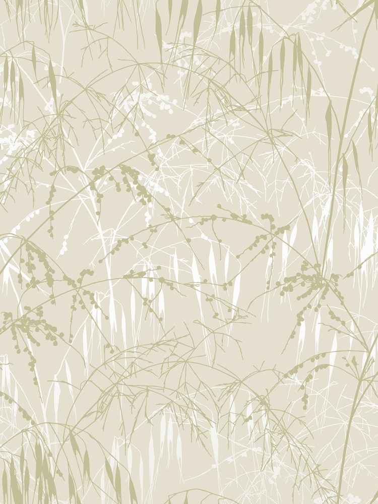 Clarissa Hulse Pearl Meadow Grass 10M Wallpaper - Image 2 of 3 Clarissa Hulse Pearl Meadow Grass 10M Wallpaper - Image 2 of 3