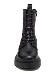 Rocket Dog Black Prima Grinnel Pu Lace Up Ankle Boots - Image 5 of 6