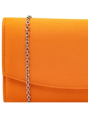 Ravel Orange Clutch Bag with Chain - Image 4 of 4