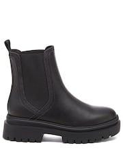 Rocket Dog Black Drake Pu Chelsea Boots - Image 1 of 6