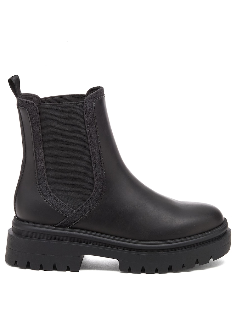 Rocket Dog Black Drake Pu Chelsea Boots - Image 1 of 6 Rocket Dog Black Drake Pu Chelsea Boots - Image 1 of 6