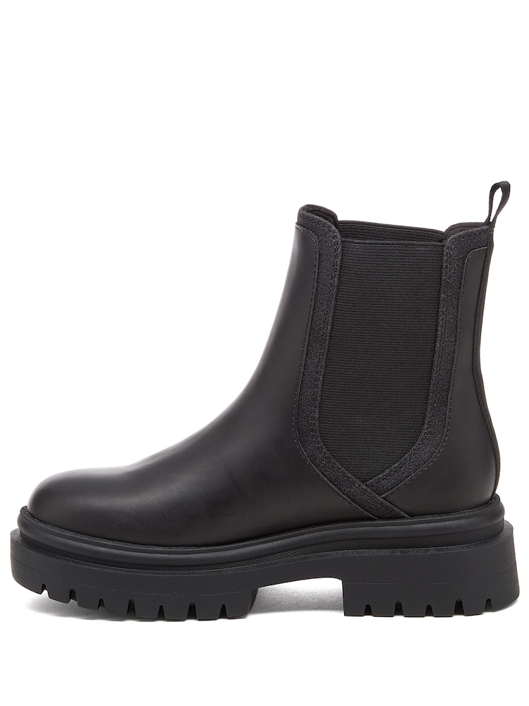 Rocket Dog Black Drake Pu Chelsea Boots - Image 2 of 6 Rocket Dog Black Drake Pu Chelsea Boots - Image 2 of 6