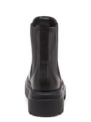 Rocket Dog Black Drake Pu Chelsea Boots - Image 5 of 6