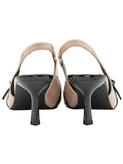 Ravel Nude Slingback Court Shoes - Image 3 of 4