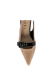 Ravel Nude Slingback Court Shoes - Image 4 of 4