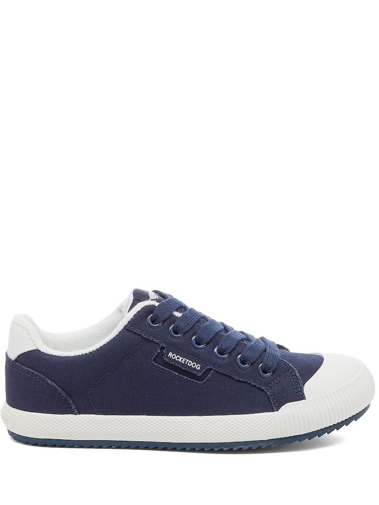Zapatillas de deporte de algodón de lona Cheery Low 12A de Rocket Dog - Imagen 1 de 6