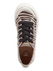 Rocket Dog Natural Jazzin Plus Nala Cotton Trainers - Image 10 of 10