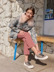 Rocket Dog Natural Jazzin Plus Nala Cotton Trainers - Image 2 of 10