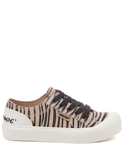 Rocket Dog Natural Jazzin Plus Nala Cotton Trainers - Image 6 of 10