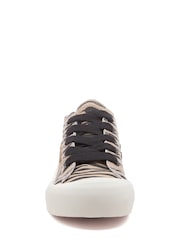 Rocket Dog Natural Jazzin Plus Nala Cotton Trainers - Image 9 of 10