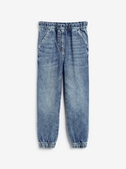 Blue Denim 100% Cotton Joggers (3-16yrs) - Image 4 of 6